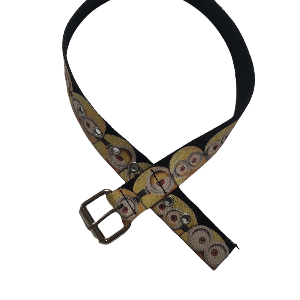 Despicable Me Minions Black Web Belt Small/ Medium‎